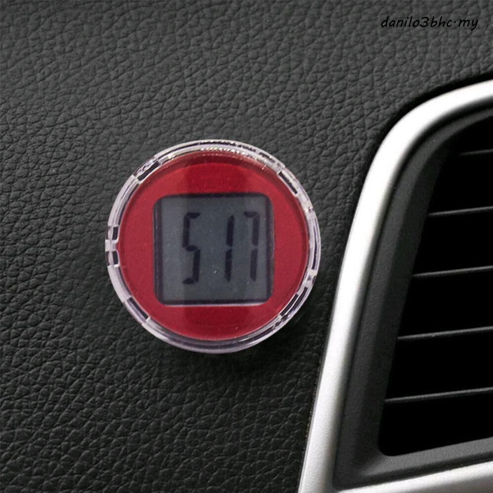 Danilo Car Clock, Mini Abs Motorcycle Electronic Watch, Creative Simple Mute Electronic…
