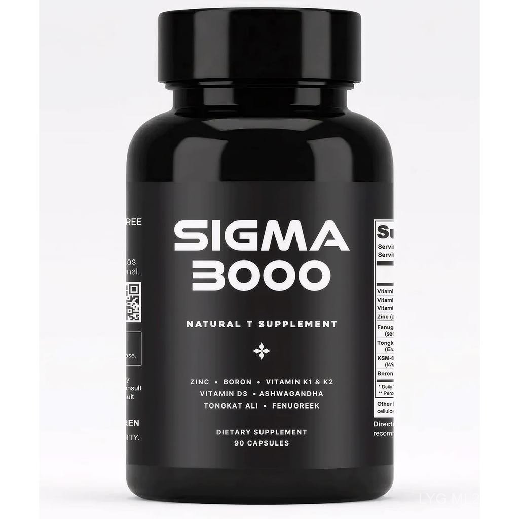 Testosterone Booster for Men - Ashwagandha, Tongkat Ali & Zinc | Men’s Wellness Supplement with Tongkat Ali, Fenugreek, Ashwagandha, Zinc & Vitamin D3