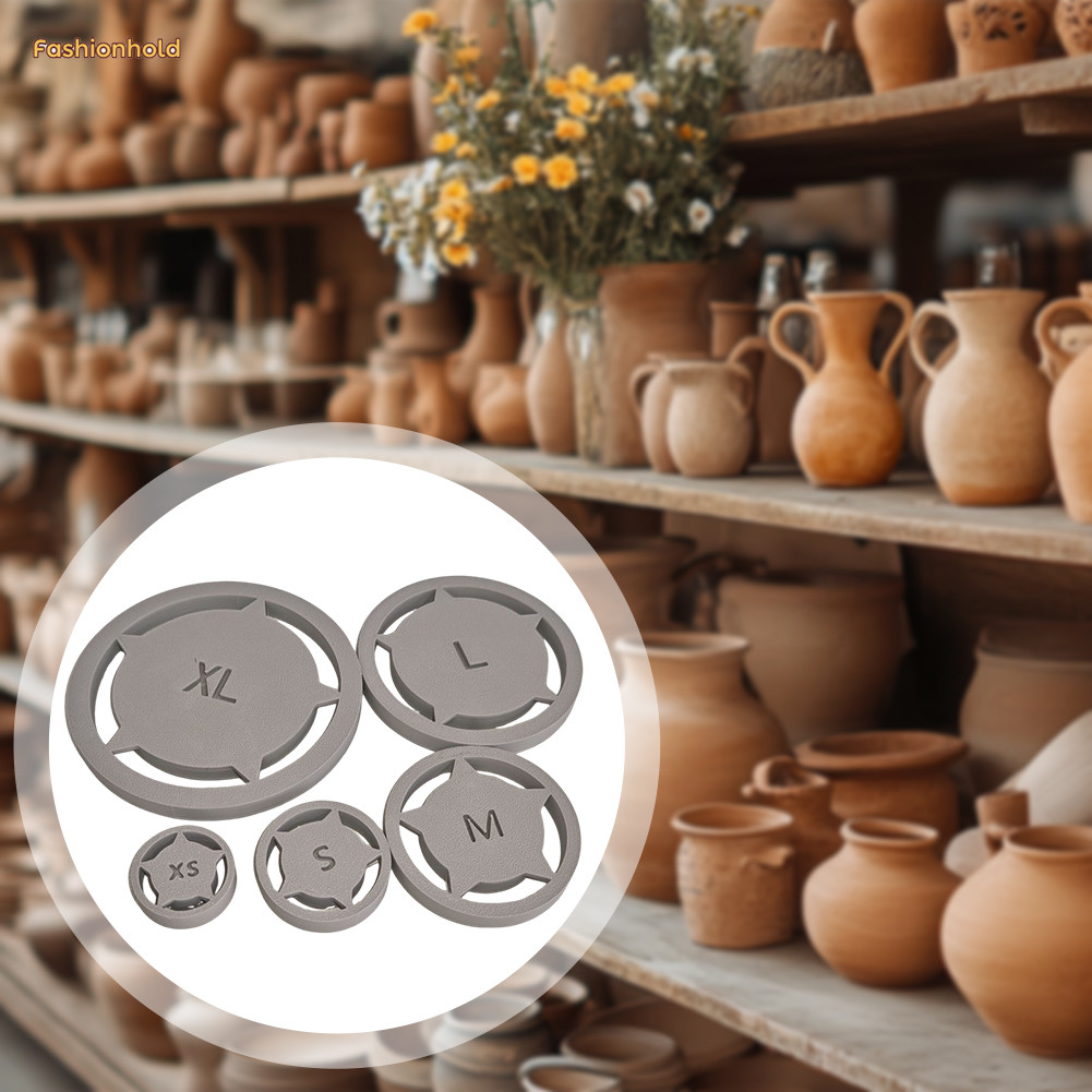 Clay Centering Aid For Pottery Precise Centering For Perfect Foot Rings. Handcrafted Clay Bowl Creations
