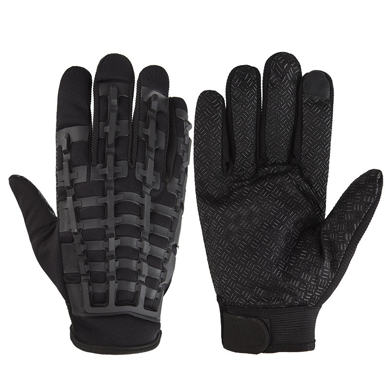 Tactical Gloves Men Anti-slip Anti-cut Wear-resistant Combat Long Finger Self-defense Fighting Outdoor Mountaine