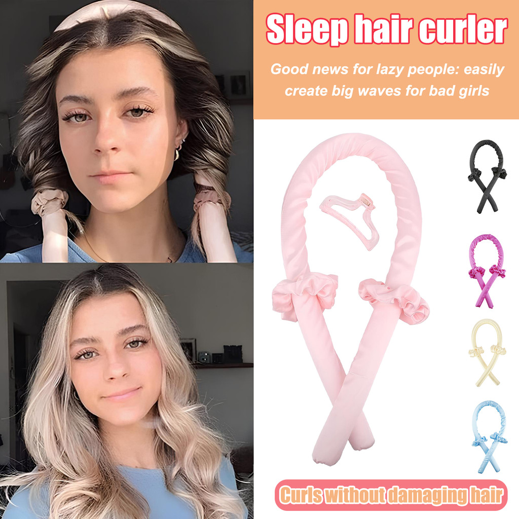 【Heatless Overnight Curls】YH Sleep-Friendly Hair Curler Rod For Natural Waves/No Heat Hair Tool/Heatless Styling Accessories