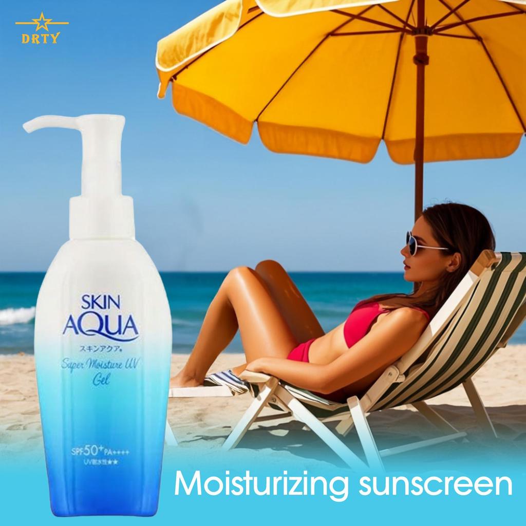 Outdoor SPF 50+ Face Sunscreen Gel Non-Greasy Effective Daily Sunscreen for Outdoor Sports Cycling