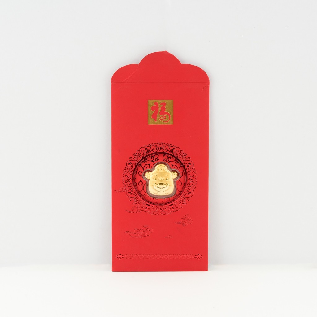 999/24K Gold Bar Red Packet PGJC180011