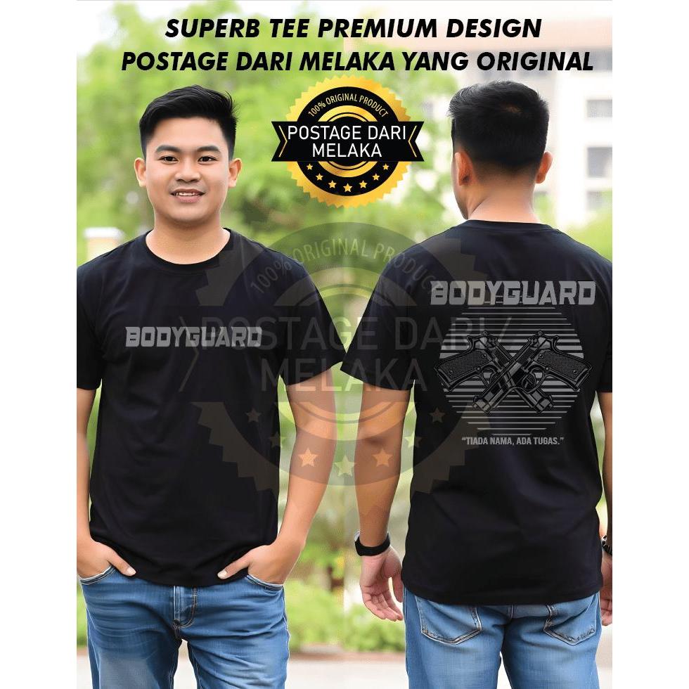 BODYGUARD baju kata kata baju VIRAL KEMEJA -T tshirt lelaki MURAH t-shirt microfiber polyester super cool t-shirt new design PLUS SIZE XS TO 7XL baju t