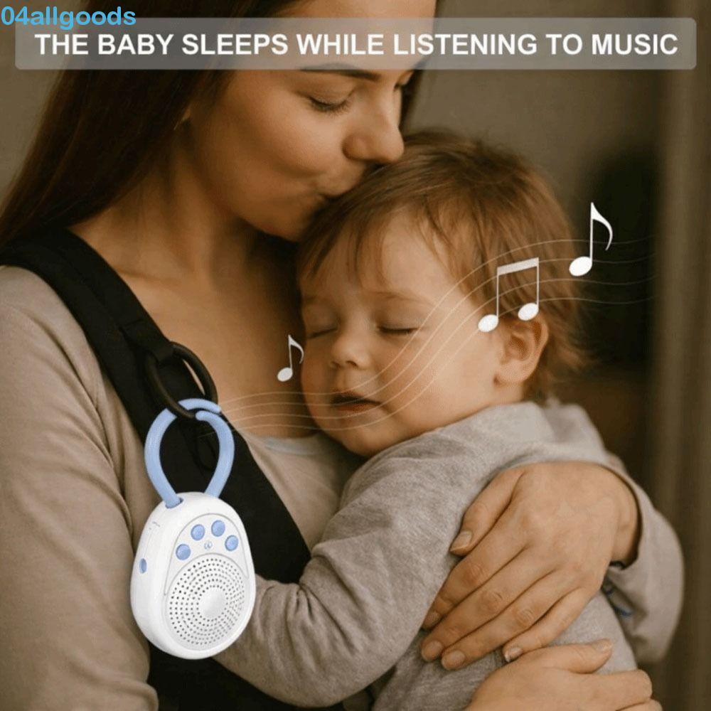 ALLGOODS Baby Sleep|Exclusive Music Portable White Noise Sound|Sound Player USB Rechargeable 20 Sounds White Noise Sleep Aid Music Bedroom