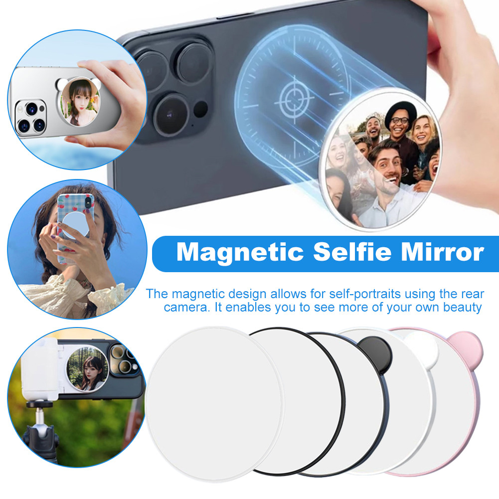 Innovative Magnetic Wide-Angle Selfie Camera Mirror for Enhanced Vlogging