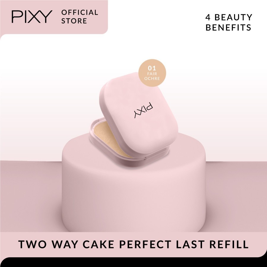 Must Durable Pixy Refill UV Whitening Perfect Last TWC 4 Beauty Benefits 4BB Compact Powder Premium - Image 2