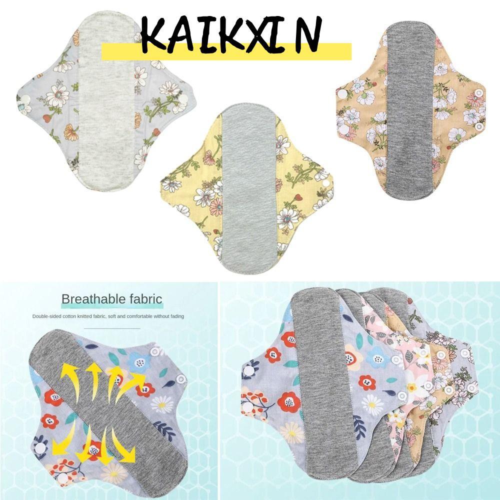 KAIKXIN Washable Panties, Female Hygiene Reusable Monthly Absorbent Menstrual, Ecological Cloth Pads Elderly Prevent Urine Leakage Sanitary Napkin