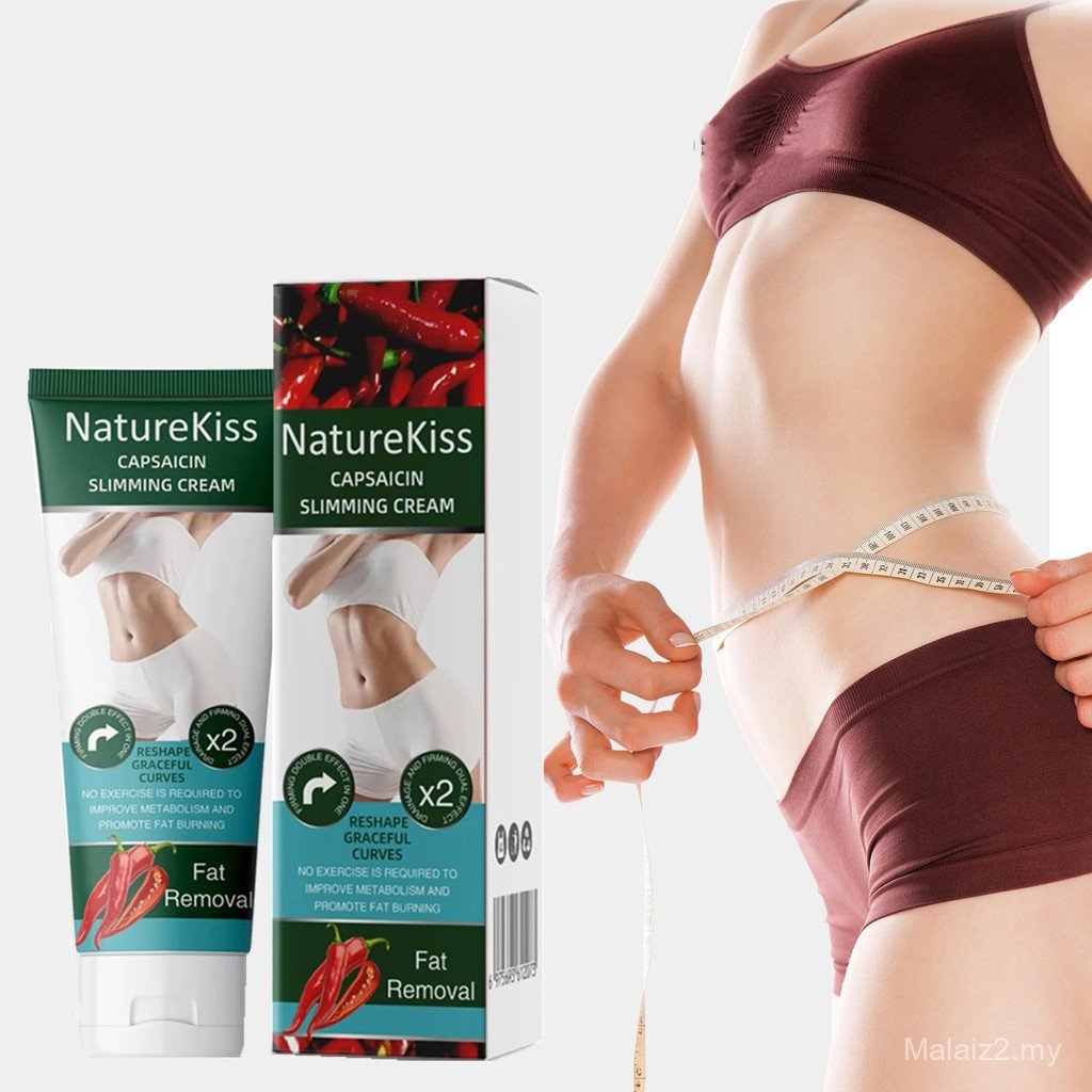 Natural Capsicum Caffeine Waist Slimming Anti-Cellulite Fat Burning Hot Cream for Women and Men 100g