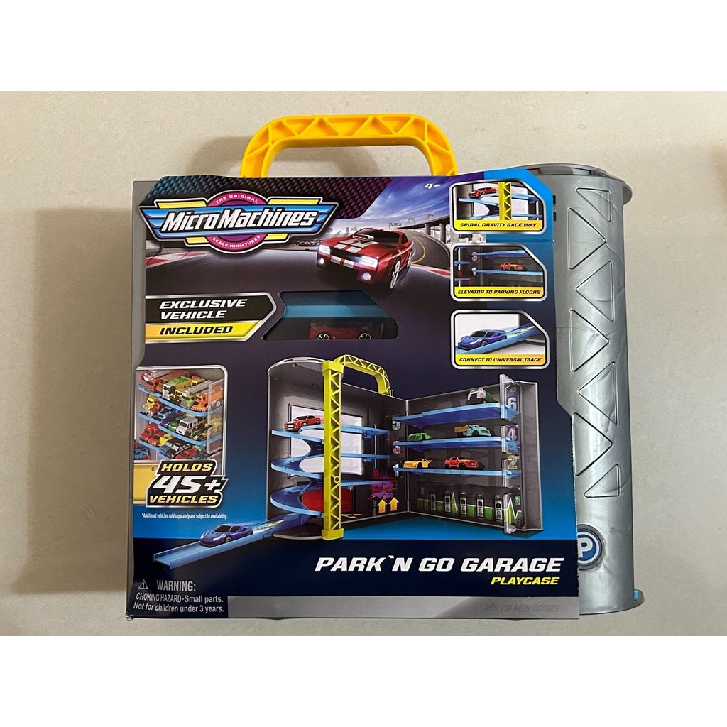 [Ready Stock] Mini Pioneer Hasbro Genuine Base Scene Suitcase Parking Building Set Contains a Small Car.Can Park About 45 Cars Brand New Unopened 99 One National Non-Remote Free Shipping