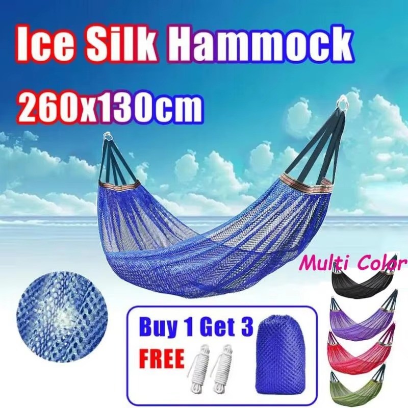 Foldable Hammock Travel Hammock with Storage Bag Hammock Duyan Camping Hiking Outdoor