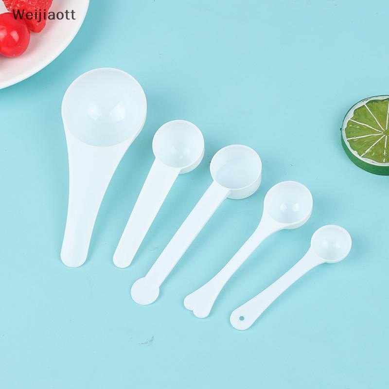 null 10Pcs 1g 3g 5g 10g Measuring Plastic Scoop Measuring Spoons Milk Powder Spoons null