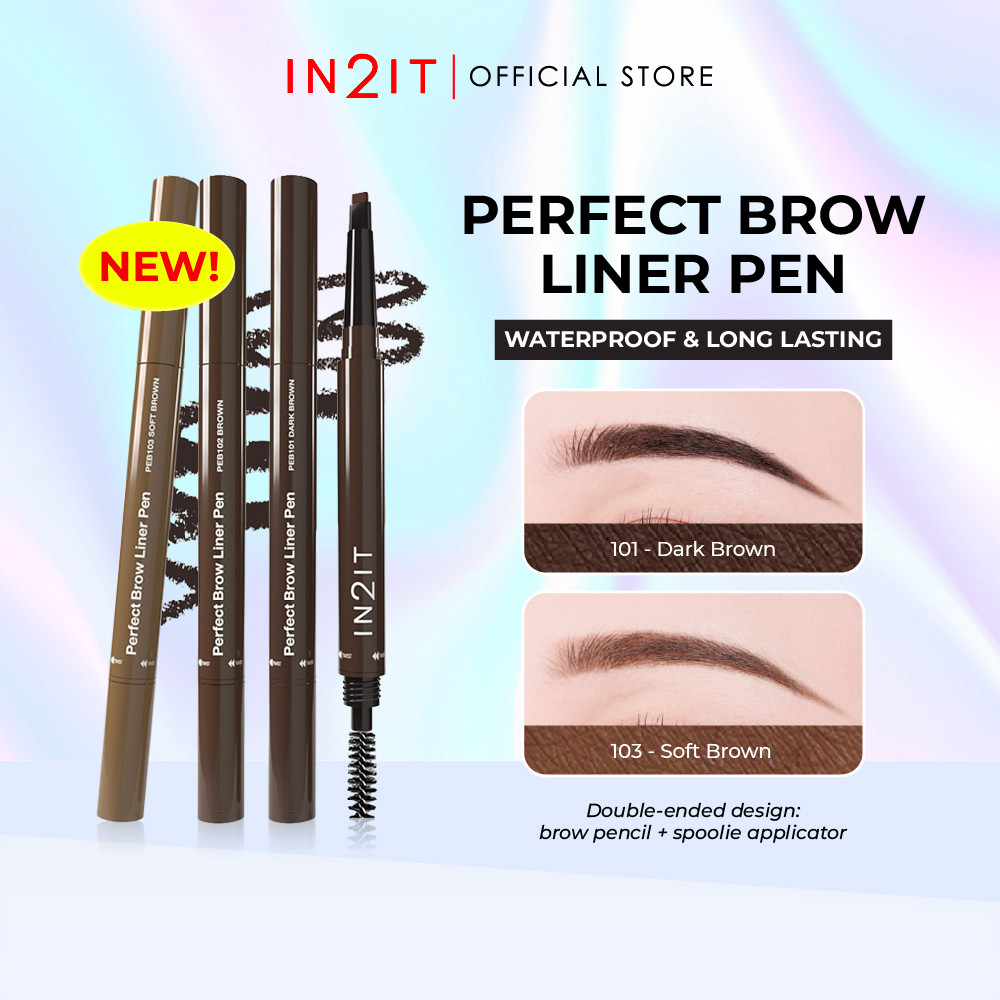 IN2IT Perfect Brow Liner Pen (PEB) [Halal Certified]