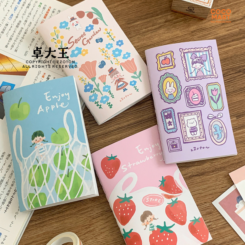 ReadyStock|ZZOTON M5 Double-Sided Release Paper Book | Sticker & Washi Tape Storage | Journaling Tool