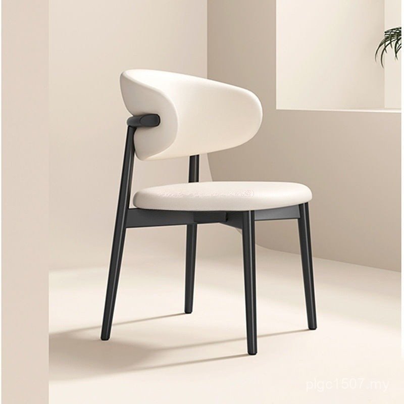 Light Simple Influencer Table Chair Restaurant Italian Dining Chair Chair Household Backrest Backrest Chair Luxury Modern Nordic Hotel EOFJ