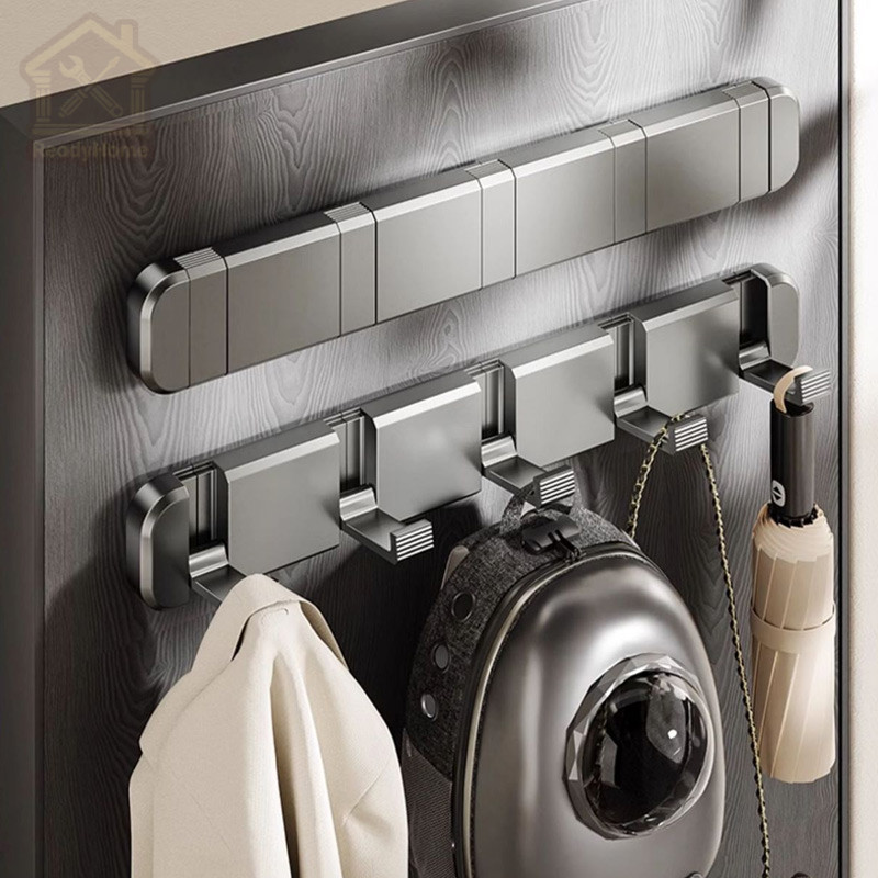 Rh Hidden Wall Hook Creative Design For Folding Clothes No Need To Drill Holes