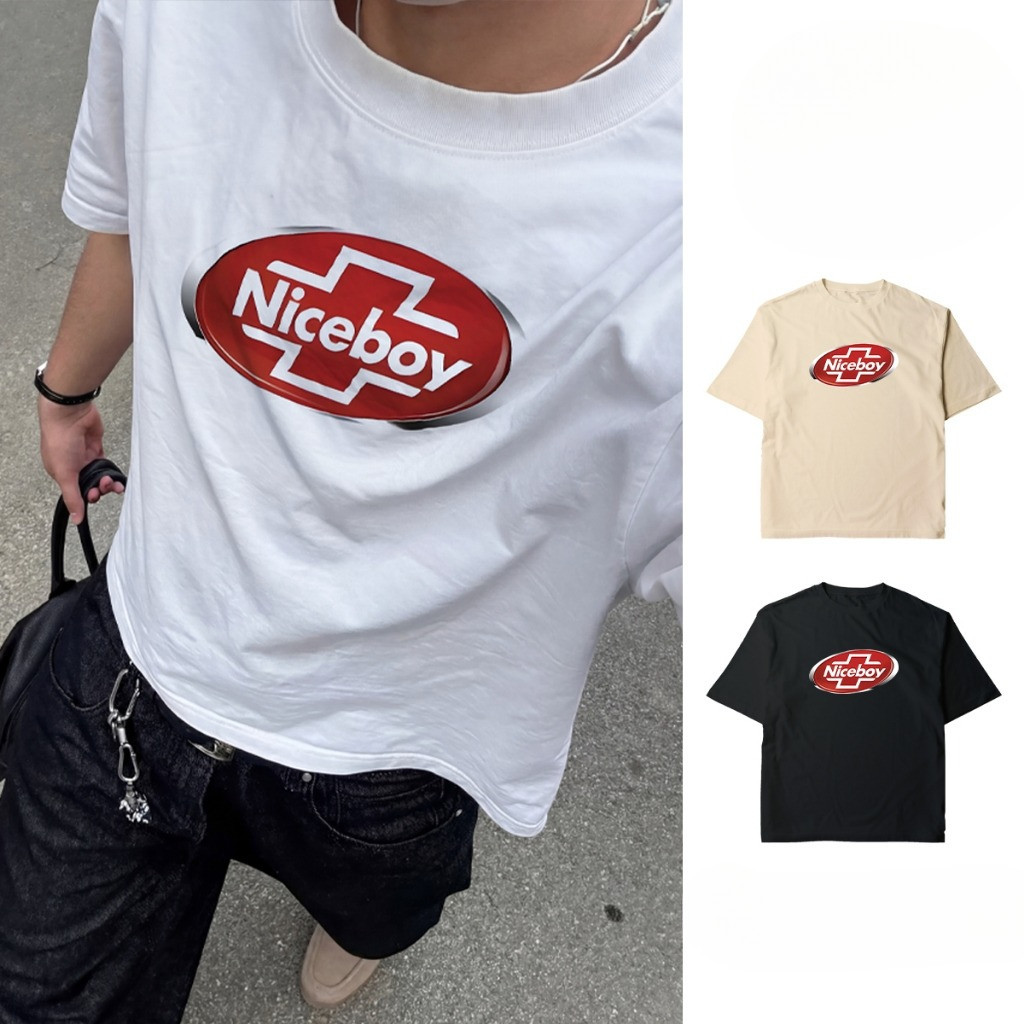 COD (Delivery within 24 hours)Clean-Beautiful-Good Boys' Nonsense Shirt Comedy Meme, funtext, Oversize Premium Cotton Summer T-shirt for Men and Women