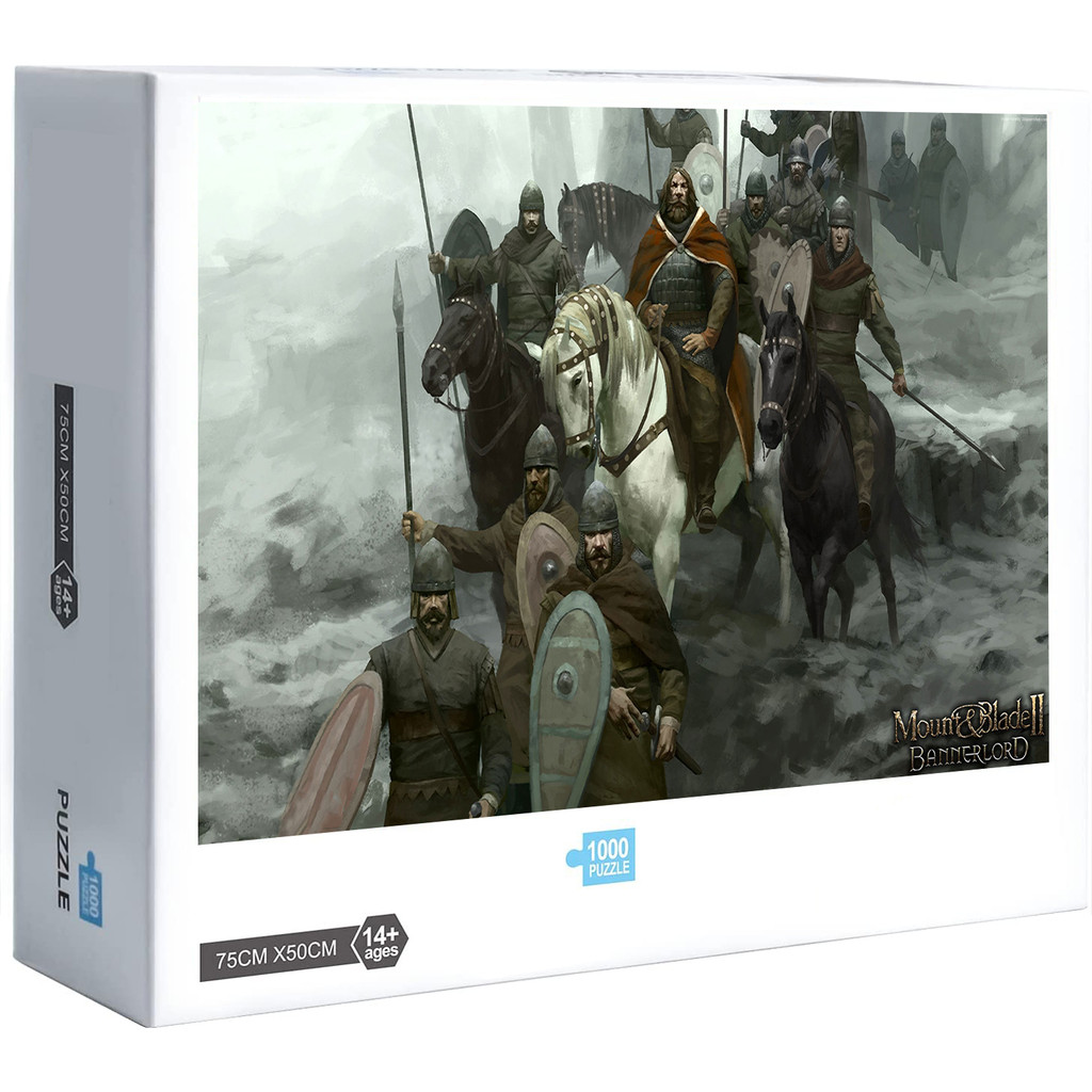 Mount & Blade II: Bannerlord New Style Wooden Jigsaw Puzzle Suitable for Gaming Home Decoration Gifts