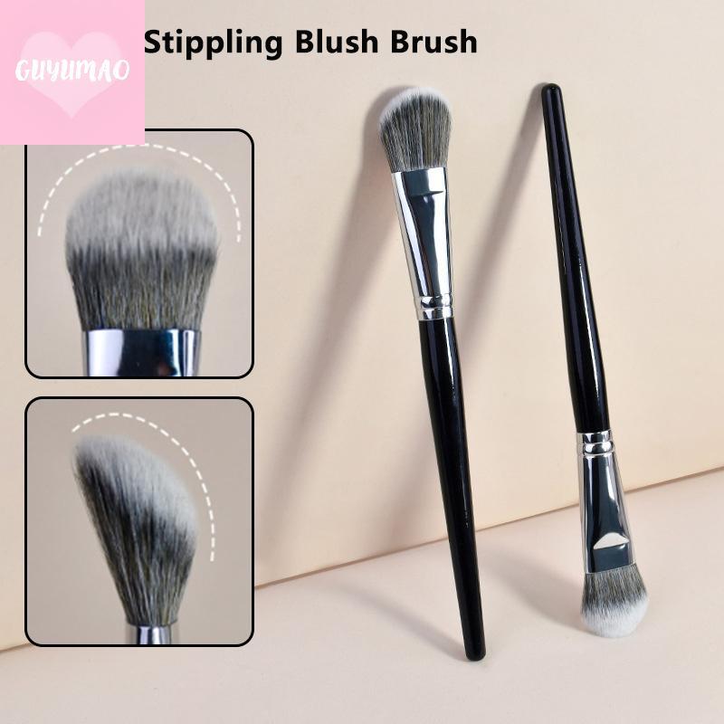 [guyumao] Slope Blush Brush Soft Synthetic Blush Sculptant Makeup Brushes Small Precise For Powder High Gloss Women Beauty Cosmetic Tools MY