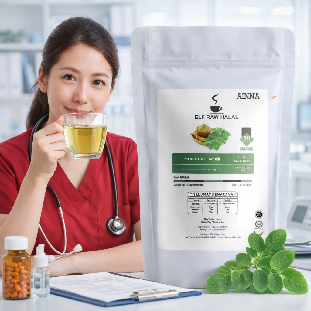 Moringa Leaf Tea 30 Tea Bag | Teh Moringa Tulen