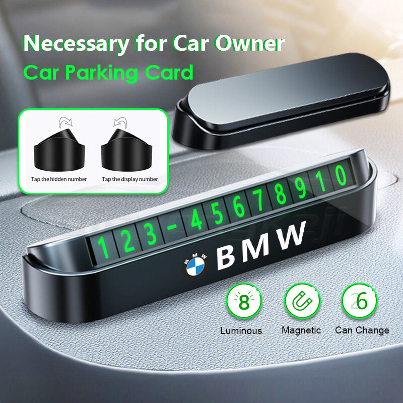 [Ready Stock] BMW CAR PHONE NUMBER DISPLAY Dashboard Temporary Contact Parking Plate Nombor Telefon Letak Kereta 汽车停车牌 for BMW F10 F46 G20 G30 F20 F48 X1 X2 X3 X4 1 2 3 5 7 Series M2 M3 M4 M5 M6 216 218I 318I 320I 520I