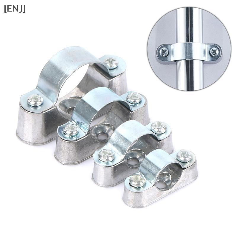 [ENJ] 5Pcs Pipe Clamp With Screw From The Wall Yards Away From The Wall Of The Card Saddle Card Line Pipe Clip 16mm 20mm 25mm 32mm null