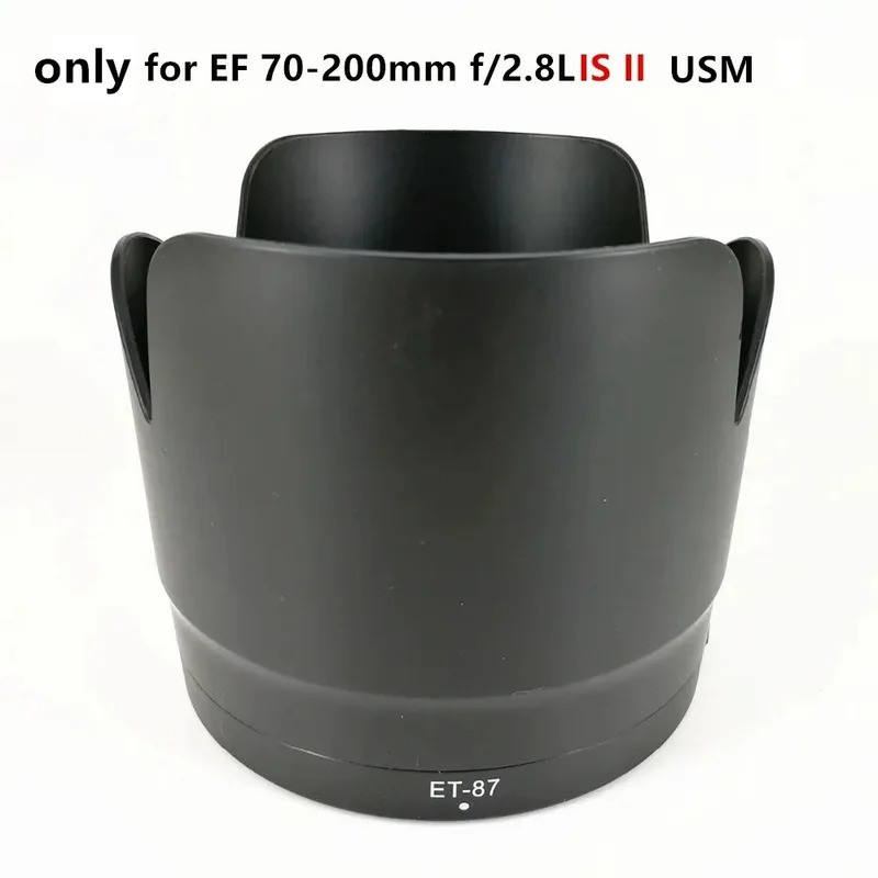 Flower Petal Bayonet Lens Hood Shade Replace ET-87 for Canon EF 70-200mm f/2.8L IS II USM / 70-200 mm F2.8L IS II USM ET87 ET 87