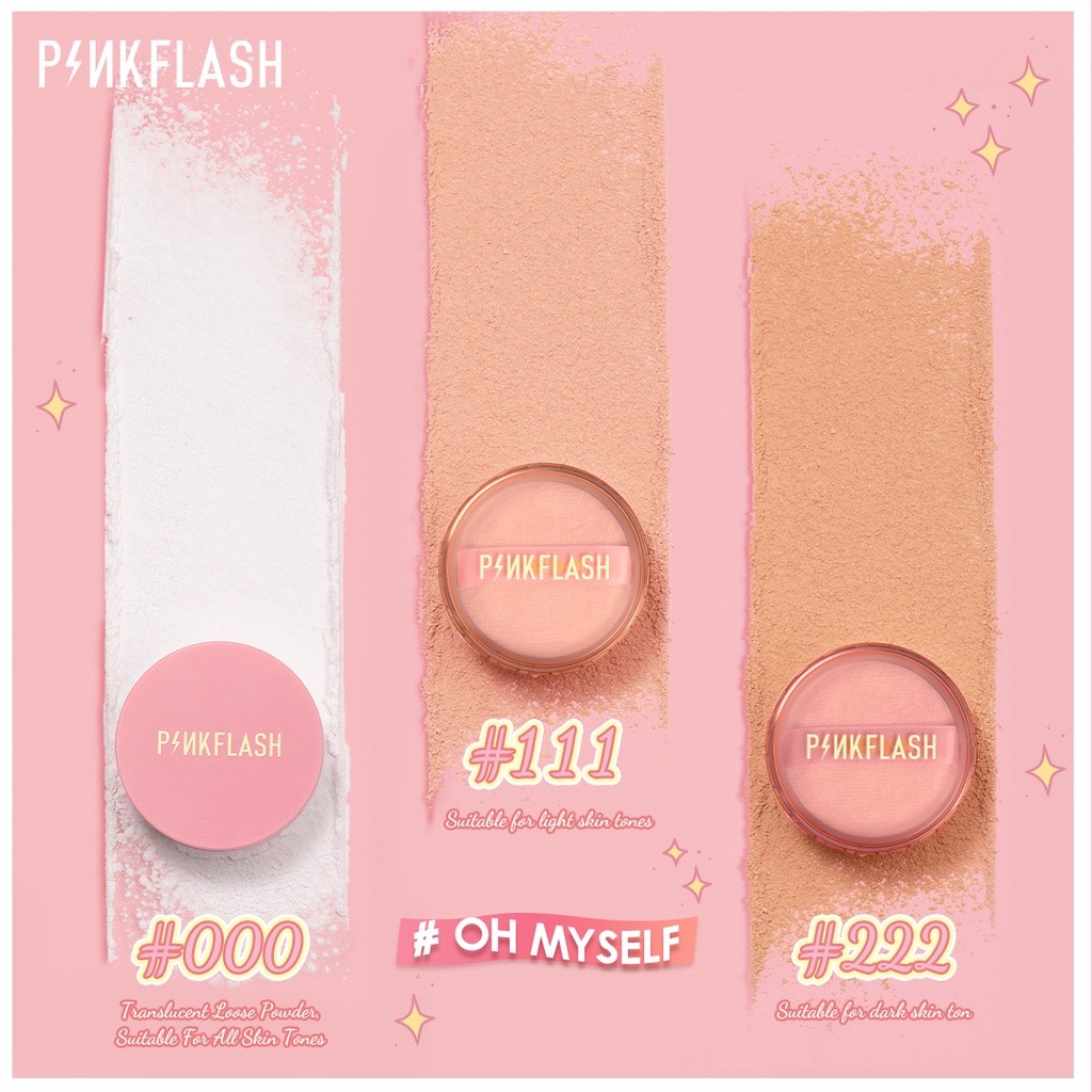 Purpose Reliable PINKFLASH Oil Controller Matte Loose Setting Powder Lightweight Translucent Soft Waterproof Lasting ... - Image 4