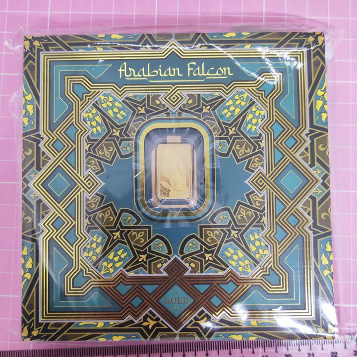 Murni Mewah Emas999.9, Gold Bar Gold Bar Pamp Arabian Falcon 300249 1.6&hellip;