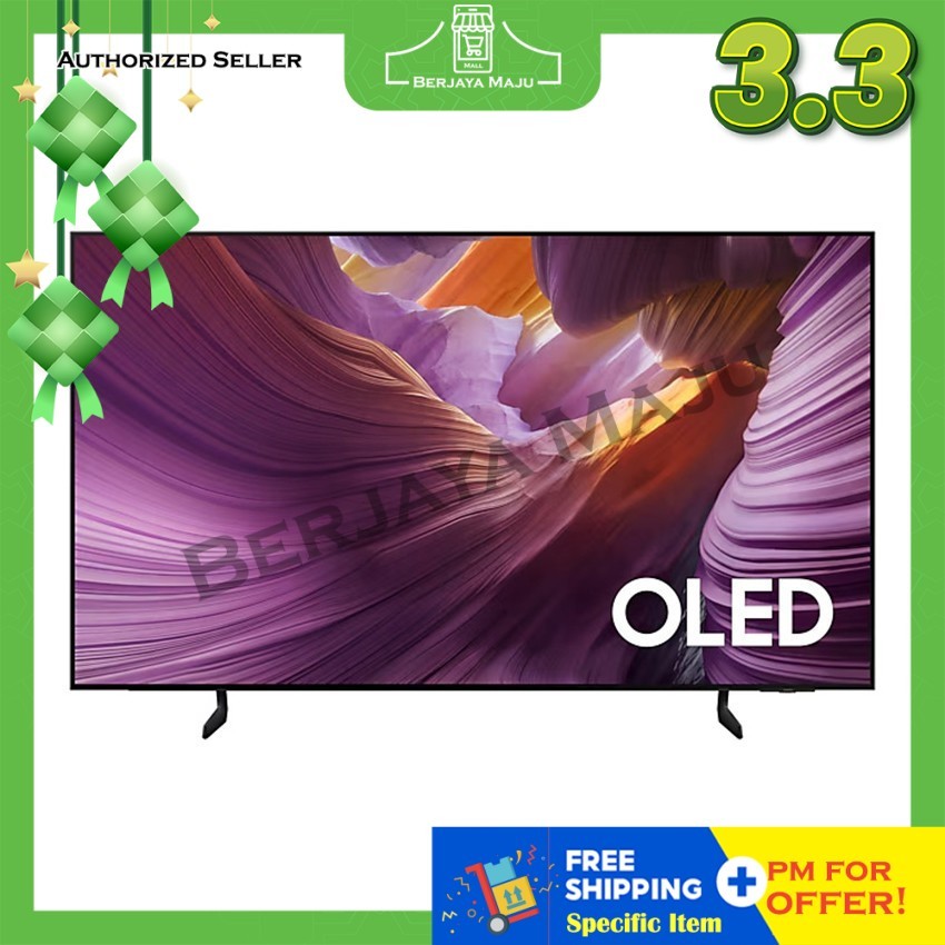 Samsung 65" HDR 4K Smart OLED TV QA65S85FAEXXM | 4K OLED Smart TV HDR Television TV Pintar 智能电视 OLED电视