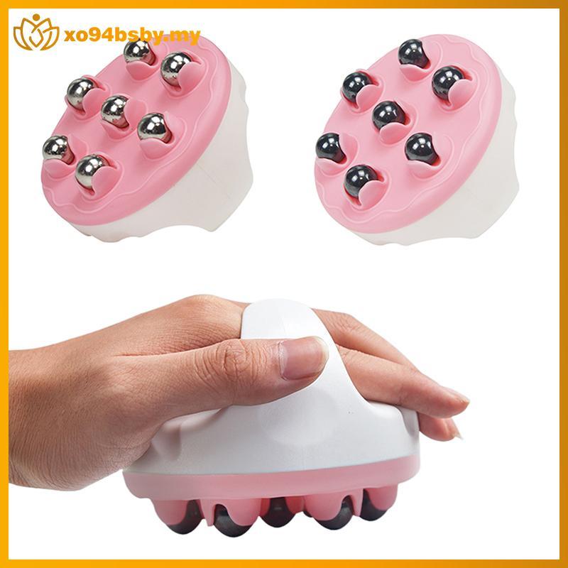 xo94bsby 1pcs Seven Dragon Ball Massager Ball Leg Arm Roller Bead Body Massager Magnetic Steel Massage Bead Meridian Brush MY