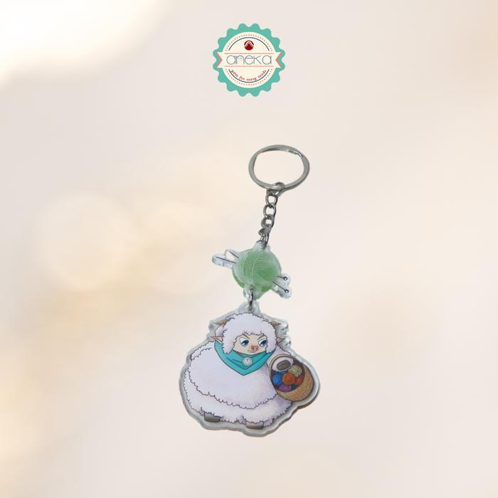 KATALOG - Gantungan Kunci Lucu Akrilk / Acrylic Keychain / Gantungan Tas Merchandise - A
