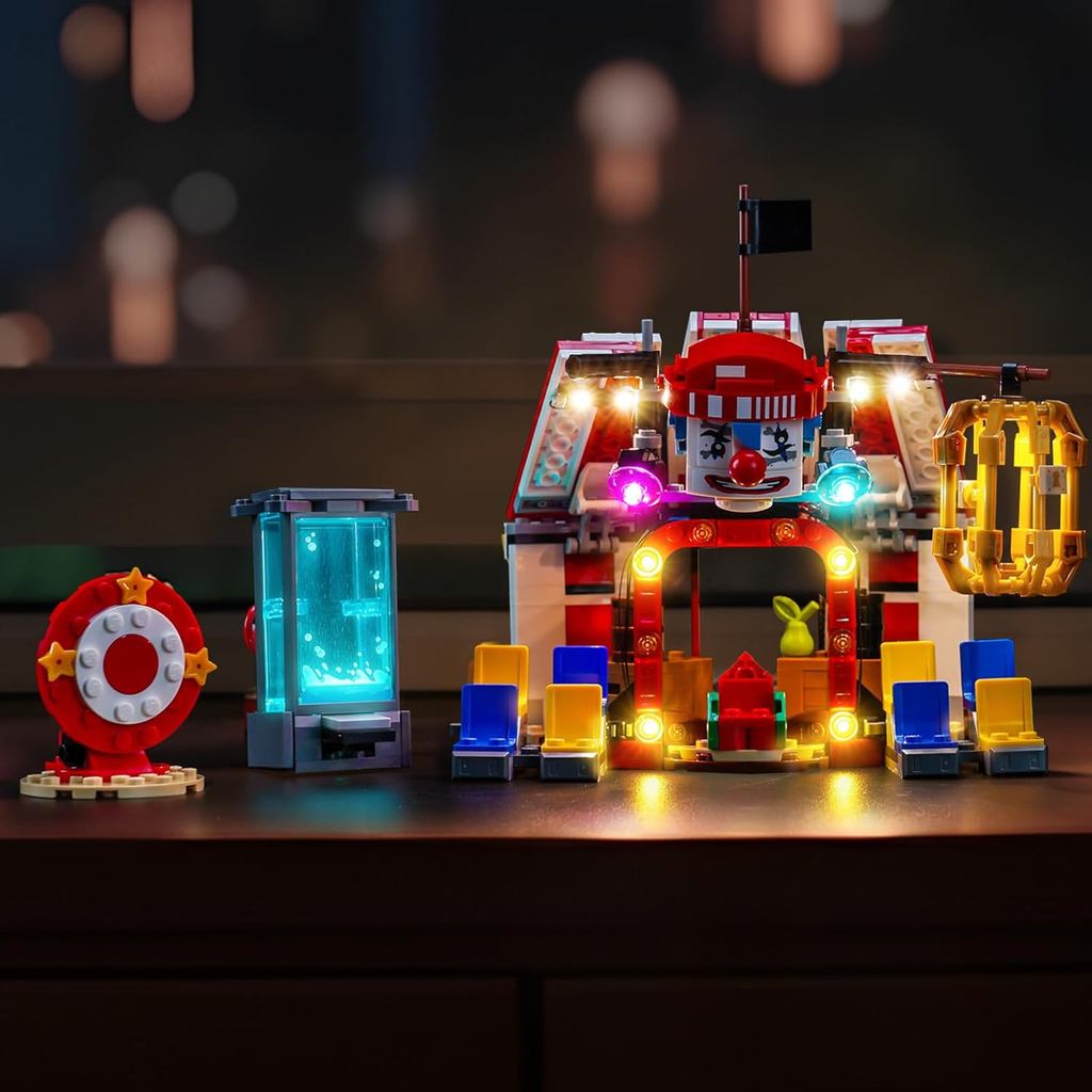 LED Lighting Compatible with Lego 75637 Buggy The Clown’s Circus Tent,Light Kit Compatible with Lego ONE Piece 75637,Model NOT Included - JUST Lights