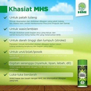 Essential Have Minyak Herba Sinerji MHS HNI HPAI | Mudah Sapu & Cepat Serap Must - Image 4