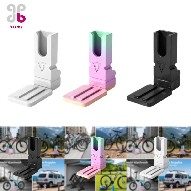 Baosity Bike Pedal Stand Upright Bike Parking Storage for Apartment Commuting Home