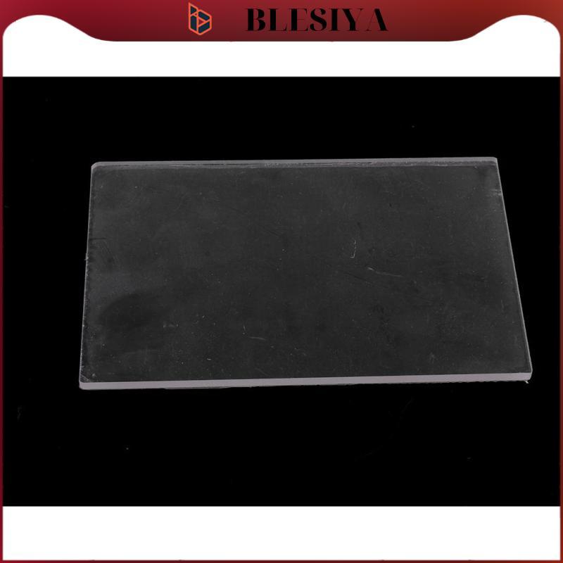 blesiya Handcrafted Useful Acrylic Transparent Clay Pottery Sculpture Tool Pressure Plate Acrylic Rolling Sheet 10x10cm / 10x15cm