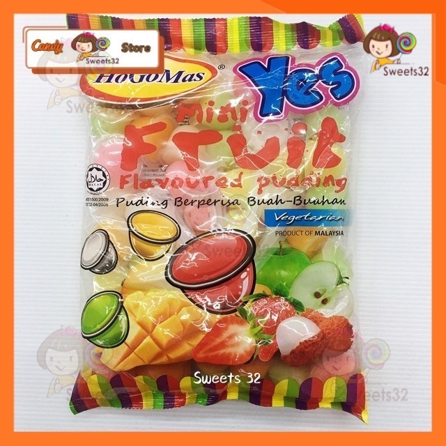 Assorted fruit flavour Pudding 720gm (42pcs +-)