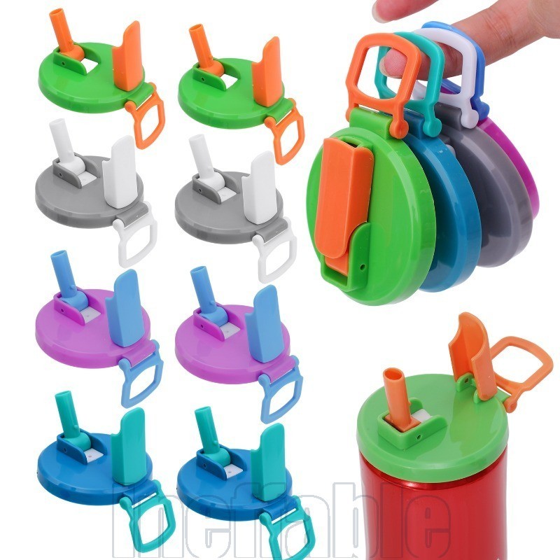 4-1Pcs Soda Can Silicone Straws Lids - Replace Spill-proof Sealed Soda Cup Lid - Multi-Color Can Covers For Canned Beverage - Reusable Protective Leakproof Cover