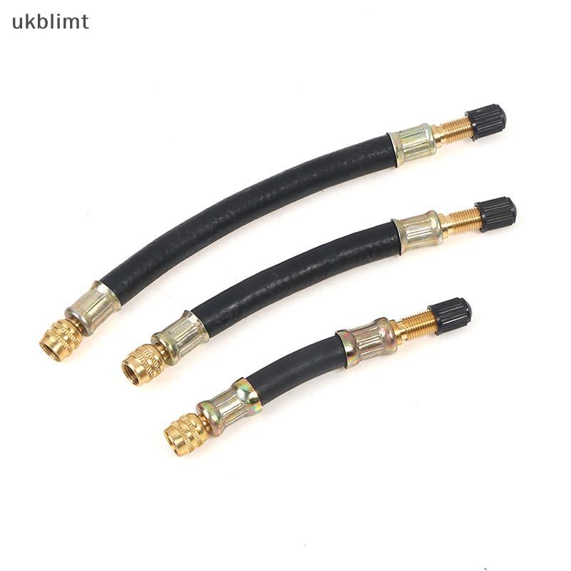 null Braided Flexible Hose Tire Car Wheels Tyre Valve Stems Extensions Tube Adapter null