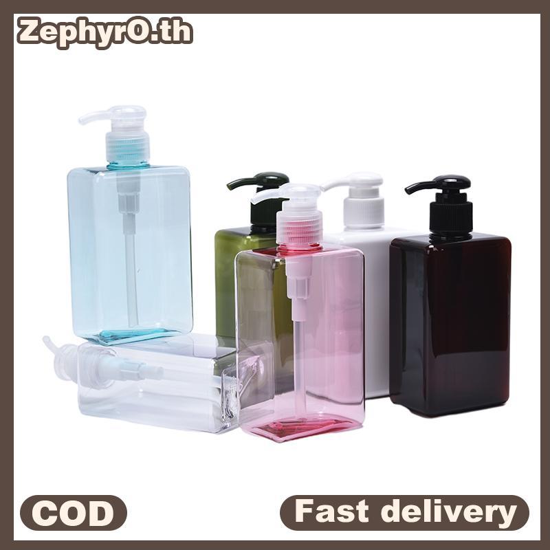 null 280ml Empty Emulsion PET Bottle Transparent Plastic Liquid Shampoo Sub bottling null