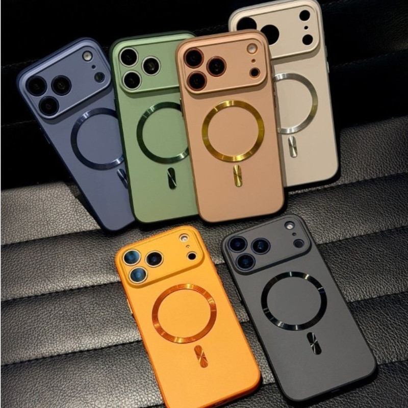 Magnetic Colorful Cases For Honor 400 200 Pro Smart 90 Magic 7 6 5 Lite 5G 4G Luxury Vibrant Orange Cover Cute Simple Business Wireless Charging Soft Shockproof Casing