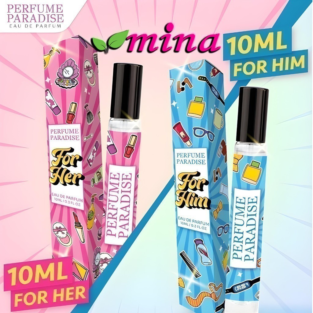 (A) PERFUME PARADISE 10ml #M Viral Pen Her Him Minyak Wangi Food Festival Aliff Rakib Clean Linen