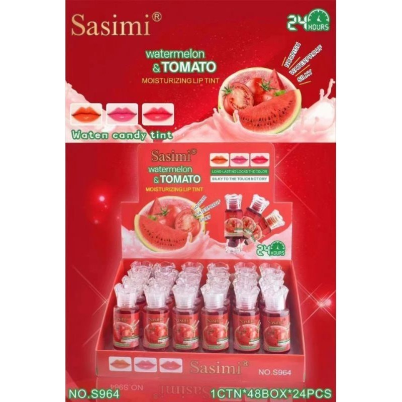 SASIMI WATER CANDY LIP TINT ROLL 1BOX24PCSBORONG