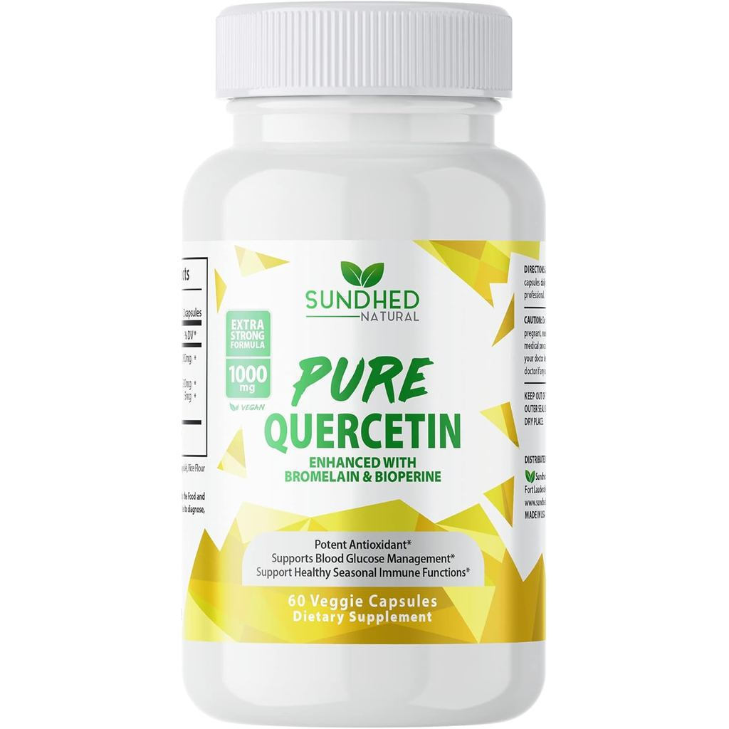 Quezyme Tulen dengan Protease Nanas dan Formula Berkuasa Ekstrak Biologi-Antioksidan, Setiap Hidangan Mengandungi 1,000 mg. Bekalan 1 Bulan