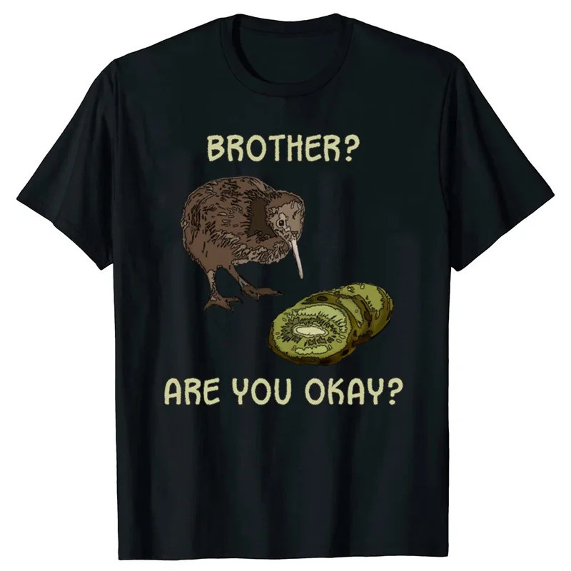 2026 Musim Bunga Lucu The Kiwi Is Dead T-Shirt Lengan Pendek Hadiah untuk Pencinta Burung