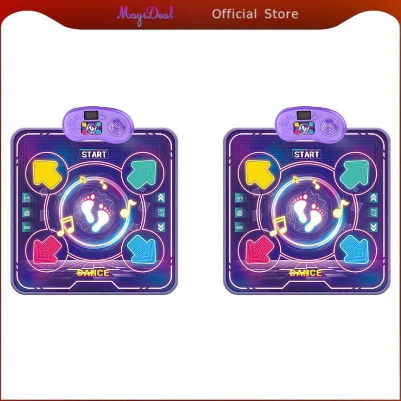 MagiDeal Dance Mat Toy Electronic Dance Mat Musical Dance Pad Toy Music Dance Touch Playing Mat Dance Game Toy for Boys Children Kids
