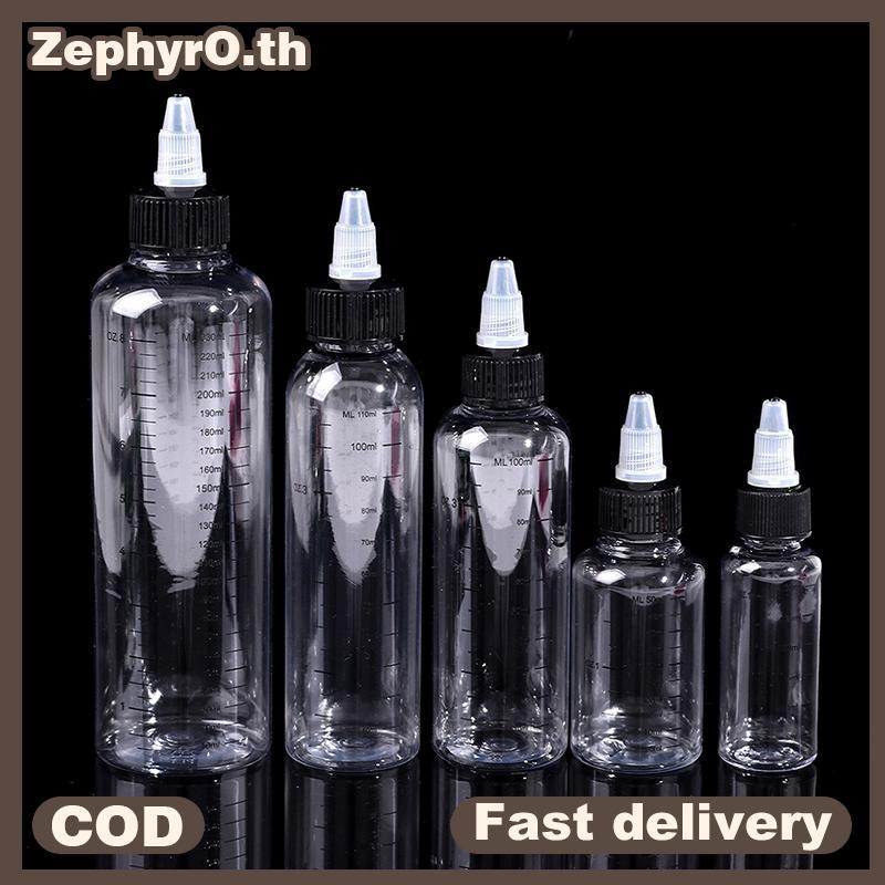 null 30ml-250ml Plastic PET Liquid Capacity Dropper Bottles Pigment Ink Containers null