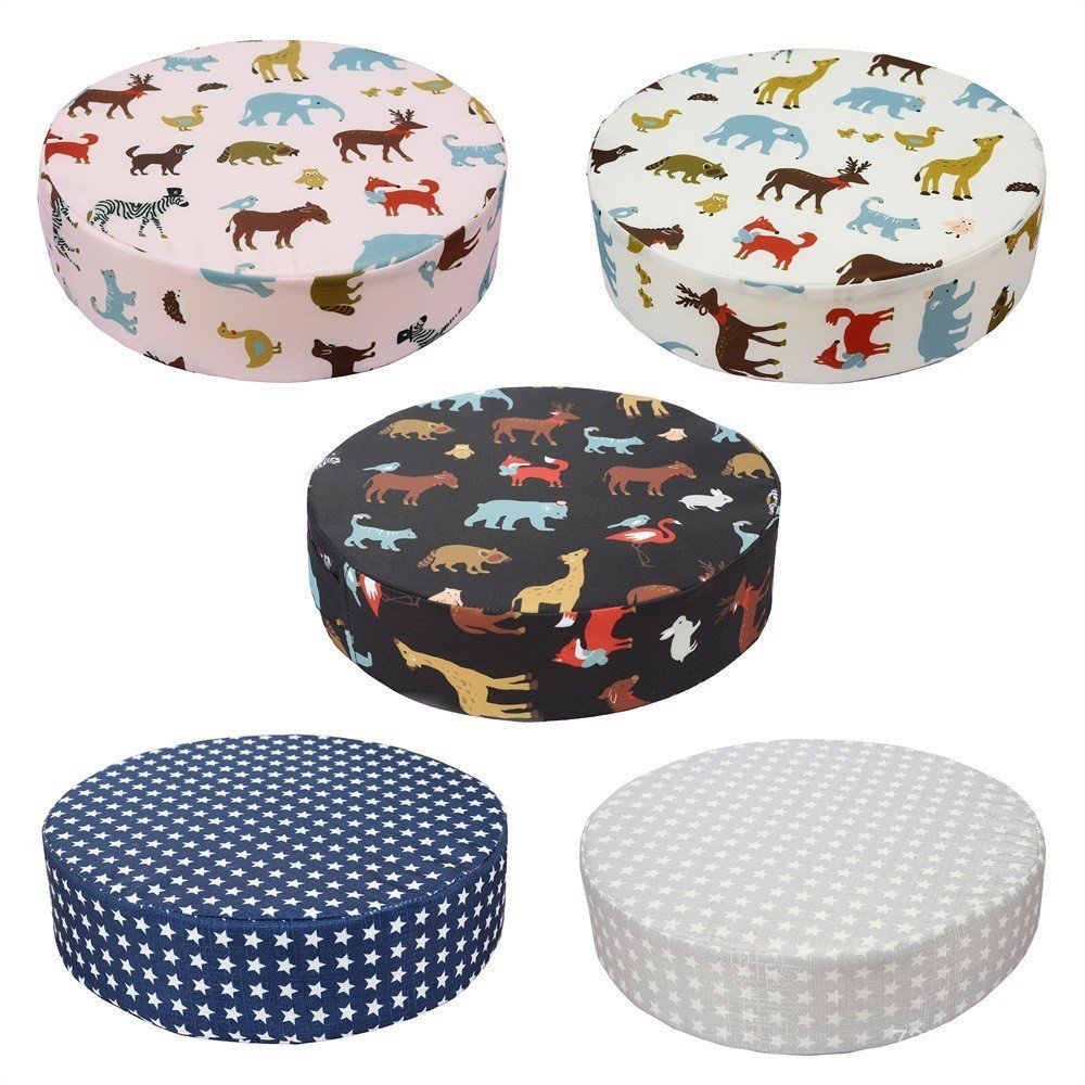 Baby Cross-Border Child Seat Dining Chair Chair Cushion Cushion Anti-Slip Cushion Student Cushion Manufacturer Heightened Round Hot Sale Table XVFJ