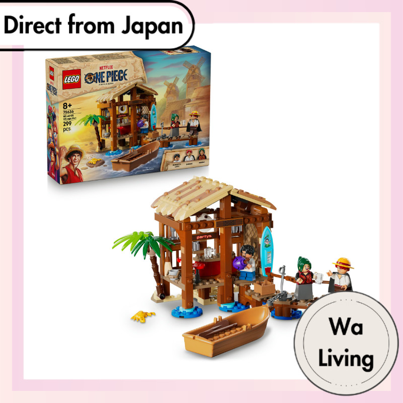 LEGO One Piece Fuchsia Village Shanks Red Hair Devil Fruit Gomu Gomu Fruit Straw Hat Makino Wanted Poster ONE PIECE Figure Goods Toy Playset Birthday Gift Building Blocks Boys Girls Kids Age 8 9 10 Elementary 75636 [Direct from Japan]
