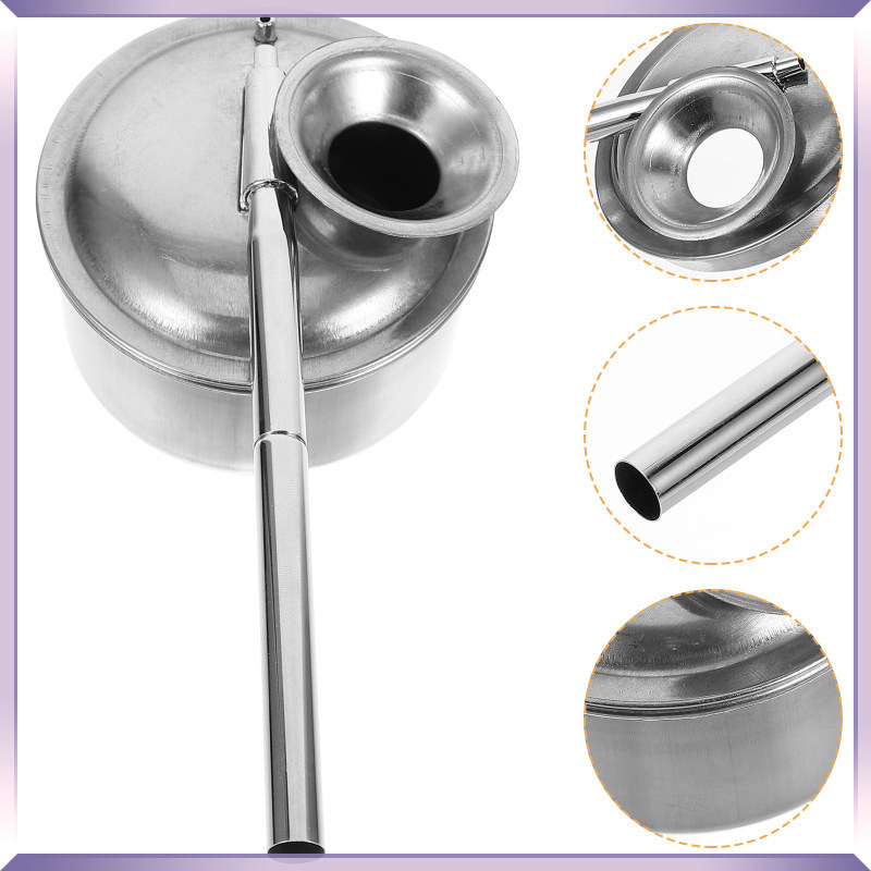Portable Stainless Steel Clay Glazing Tool Metal Pottery for Handcrafted Ceramics Silver pinjun